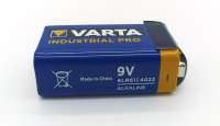 Varta 9V Block Industrial PRO