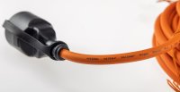 Verlängerungskabel 10m, IP44, Orange H07RN-F 3G1,5 , Stecker / Kupplung