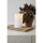 LED STUMPENKERZE FLAMME RUSTIC 12,5 cm hoch